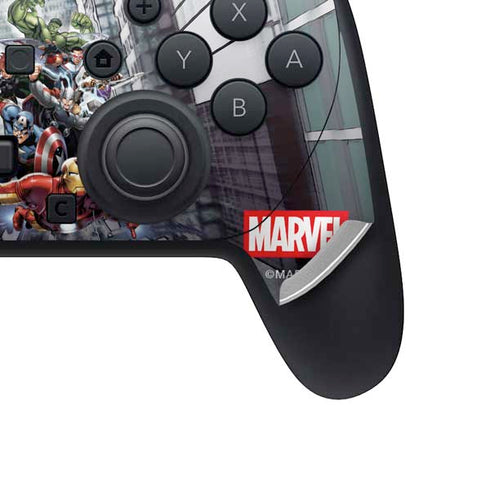 Marvel Avengers Attack Nintendo Switch 2 (2025) Pro Controller Skin