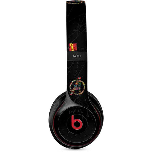 Marvel Classic Comics Avengers Logo Beats Solo 2 Wireless Skin
