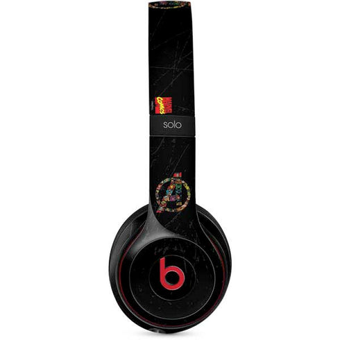 Marvel Classic Comics Avengers Logo Beats Solo 3 Wireless Skin