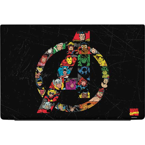 Marvel Classic Comics Avengers Logo Dell Vostro Skin