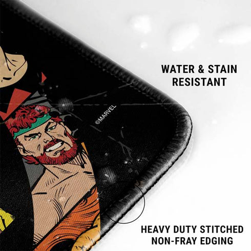 Marvel Classic Comics Avengers Logo Gaming Mouse Pad