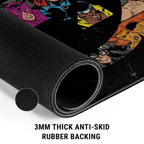 Marvel Classic Comics Avengers Logo Gaming Mouse Pad