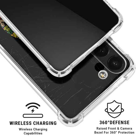Marvel Classic Comics Avengers Logo Galaxy A13 5G Clear Case