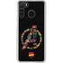 Marvel Classic Comics Avengers Logo Galaxy A21 Clear Case