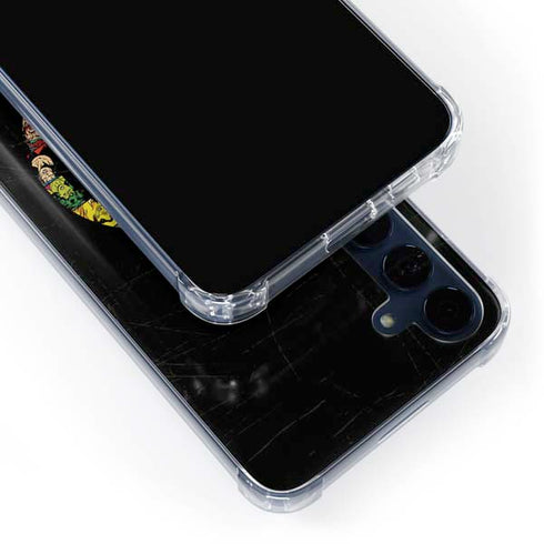 Marvel Classic Comics Avengers Logo Galaxy A35 5G Clear Case