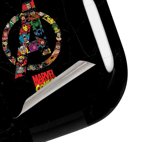 Marvel Classic Comics Avengers Logo Galaxy Buds Pro Skin