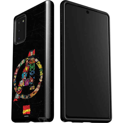 Marvel Classic Comics Avengers Logo Galaxy Note20 5G Pro Case
