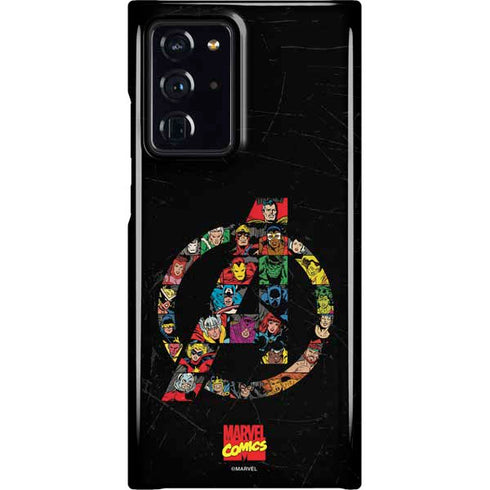 Marvel Classic Comics Avengers Logo Galaxy Note20 Ultra 5G Lite Case