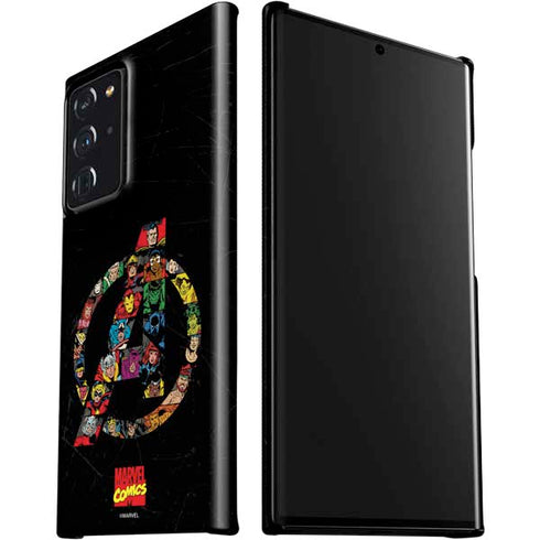 Marvel Classic Comics Avengers Logo Galaxy Note20 Ultra 5G Lite Case