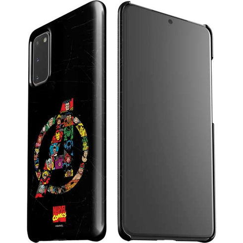 Marvel Classic Comics Avengers Logo Galaxy S20 Lite Case
