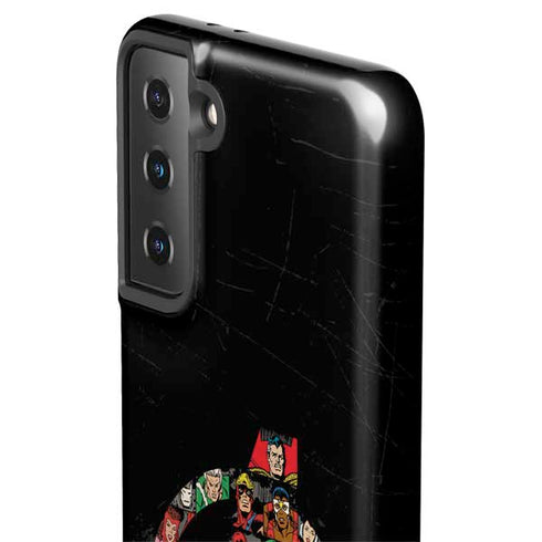 Marvel Classic Comics Avengers Logo Galaxy S21 FE Pro Case