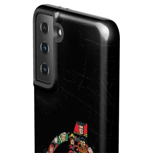 Marvel Classic Comics Avengers Logo Galaxy S21 Plus 5G Pro Case