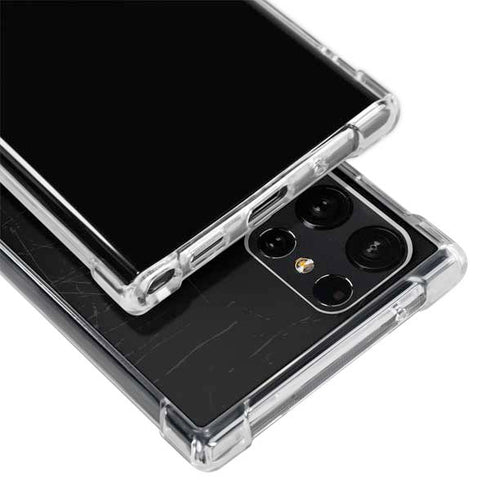Marvel Classic Comics Avengers Logo Galaxy S22 Ultra Clear Case