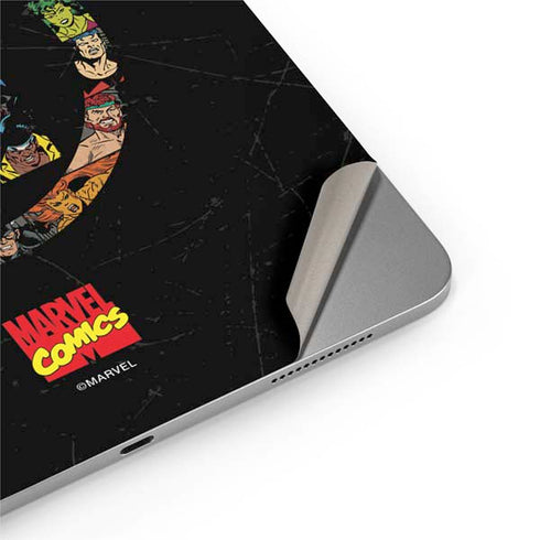Marvel Classic Comics Avengers Logo Apple iPad Air Skin