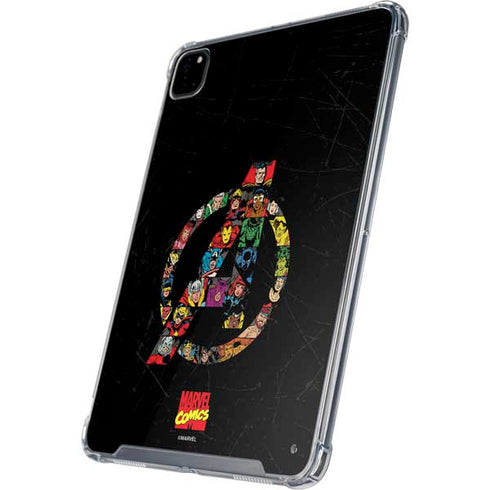 Marvel Classic Comics Avengers Logo iPad Cases