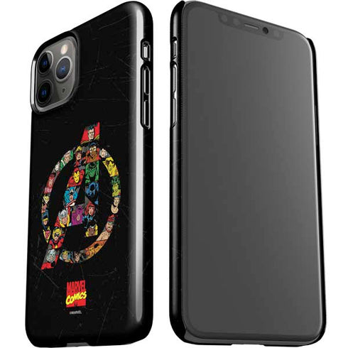 Marvel Classic Comics Avengers Logo iPhone 11 Pro Lite Case