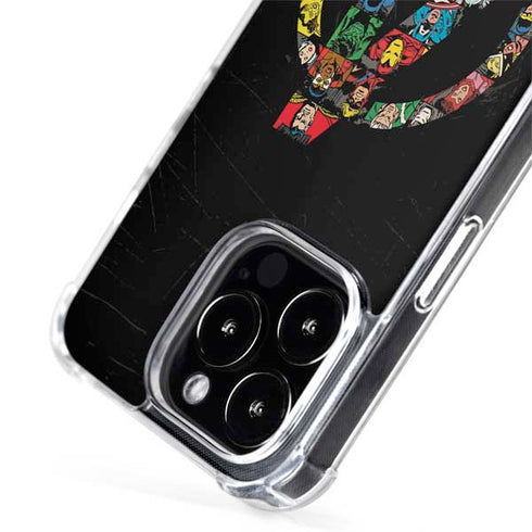 Marvel Classic Comics Avengers Logo iPhone 13 Pro MagSafe Case
