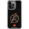 Marvel Classic Comics Avengers Logo iPhone 14 Pro Clear Case