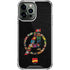 Marvel Classic Comics Avengers Logo iPhone 14 Pro Max Clear Case