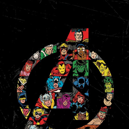 Marvel Classic Comics Avengers Logo iPhone XS Skin