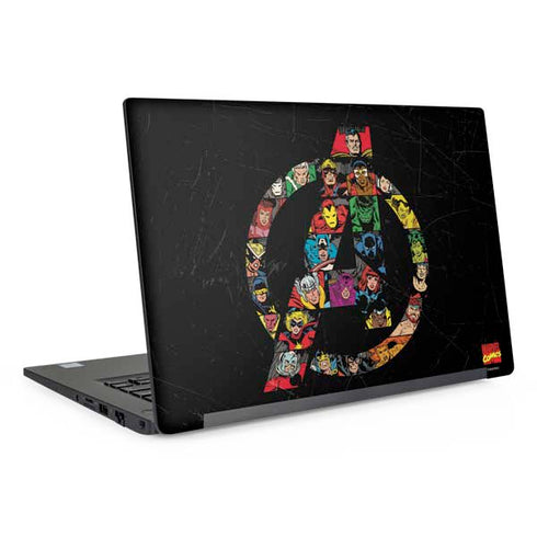 Marvel Classic Comics Avengers Logo Dell Latitude Skin