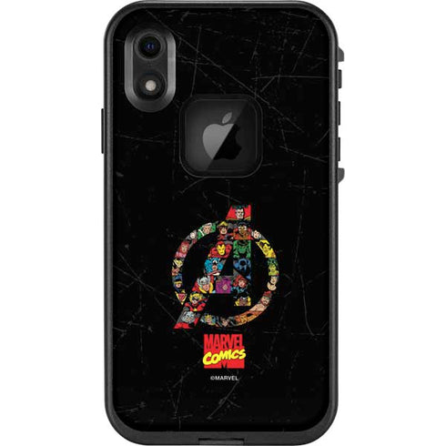 Marvel Classic Comics Avengers Logo LifeProof Fre iPhone Skin