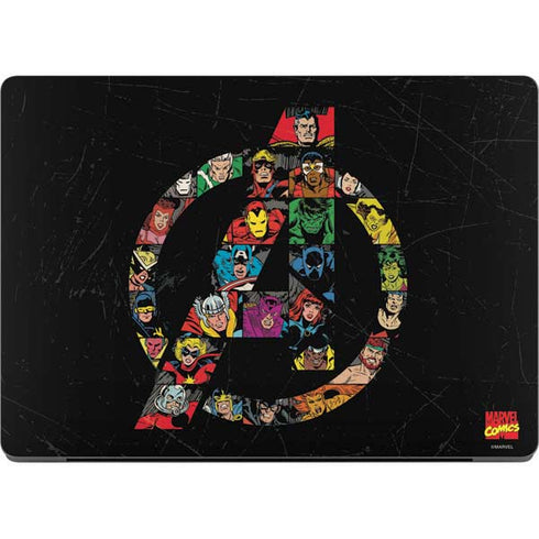 Marvel Classic Comics Avengers Logo MacBook Pro 14in (2021-24) Skin