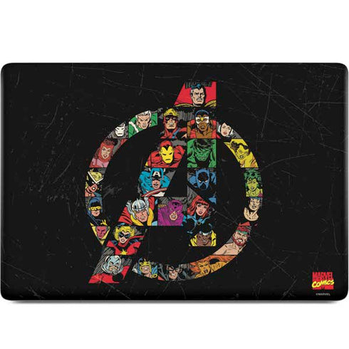 Marvel Classic Comics Avengers Logo Apple MacBook Pro 15-inch Skin
