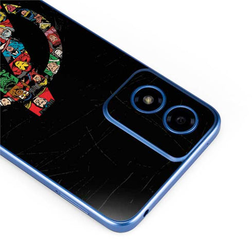 Marvel Classic Comics Avengers Logo Moto G Play 4G (2024) Skin