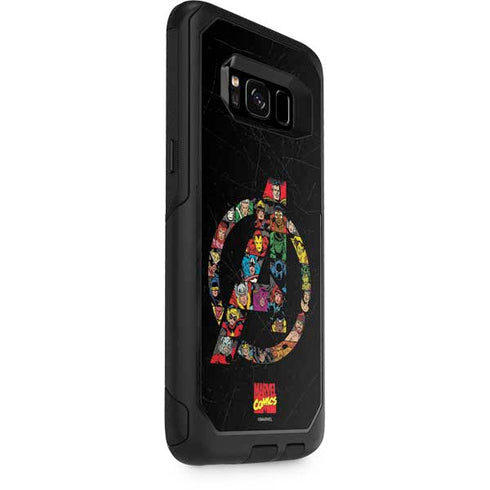Marvel Classic Comics Avengers Logo Otterbox Commuter Galaxy Skin