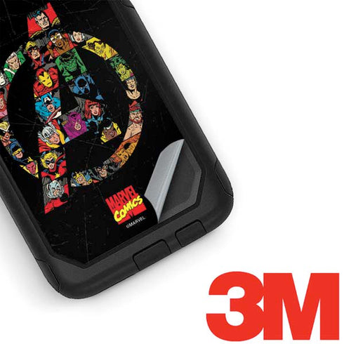 Marvel Classic Comics Avengers Logo Otterbox Commuter Galaxy Skin