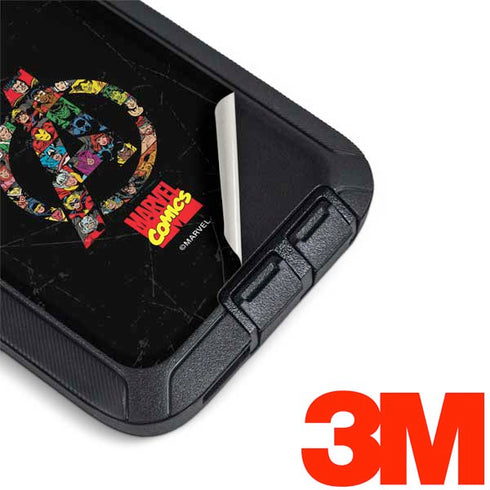 Marvel Classic Comics Avengers Logo Otterbox Defender Galaxy Skin