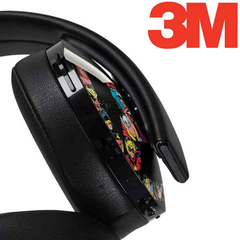 Marvel Classic Comics Avengers Logo PlayStation 4 Gold Wireless Headset Skin
