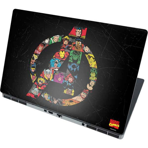 Marvel Classic Comics Avengers Logo Dell Precision Skin