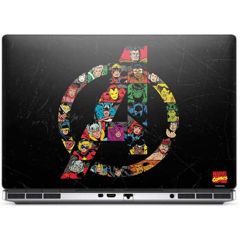 Marvel Classic Comics Avengers Logo Dell Precision Skin