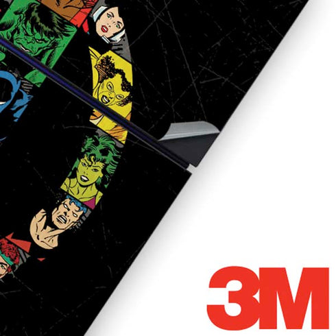 Marvel Classic Comics Avengers Logo PS4 Console and Controller Bundle Skin