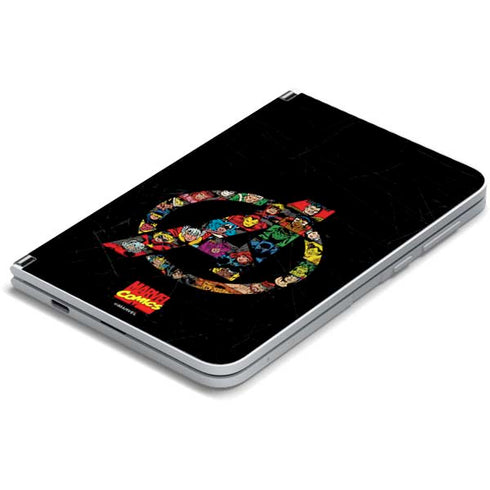 Marvel Classic Comics Avengers Logo Surface Duo Skin