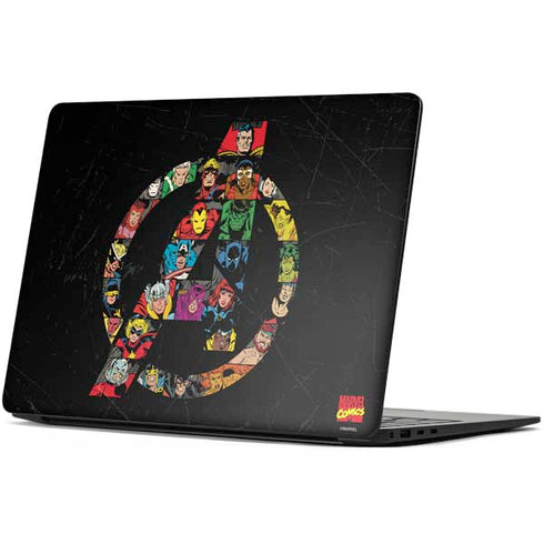 Marvel Classic Comics Avengers Logo Surface Laptop 7 15in Skin