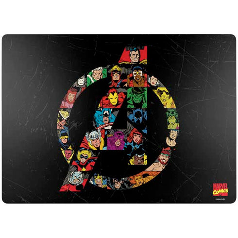 Marvel Classic Comics Avengers Logo Surface Laptop 7 15in Skin