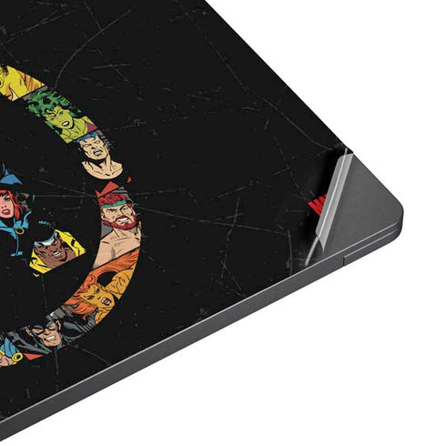 Marvel Classic Comics Avengers Logo Surface Laptop 7 15in Skin