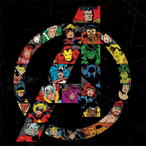 Marvel Classic Comics Avengers Logo Lenovo ThinkPad Skin