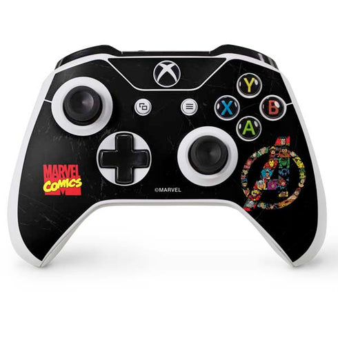 Marvel Classic Comics Avengers Logo Xbox One Skins