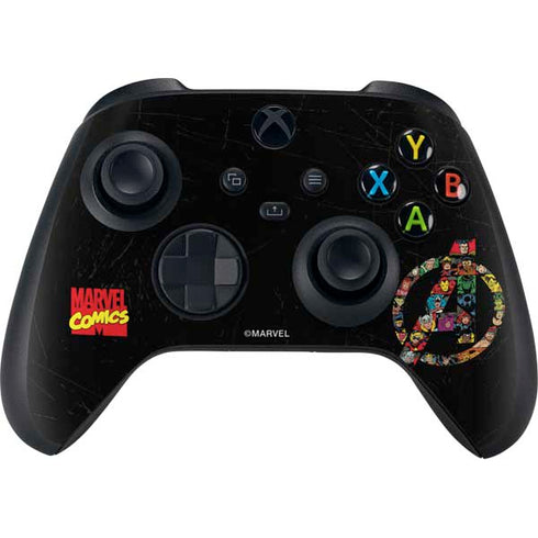 Marvel Classic Comics Avengers Logo XBox Series X Digital Edition Bundle Skin