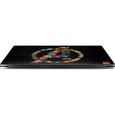 Marvel Classic Comics Avengers Logo Dell XPS Skin