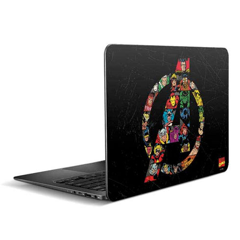 Marvel Classic Comics Avengers Logo Zenbook UX305FA 13.3in Skin
