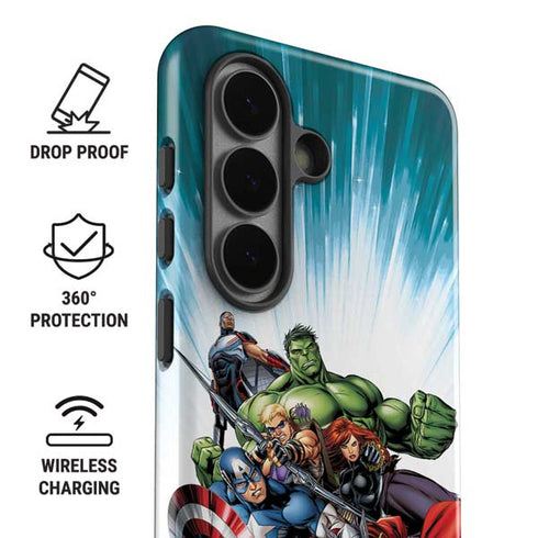 Marvel Avengers Team Galaxy S26 Impact Case