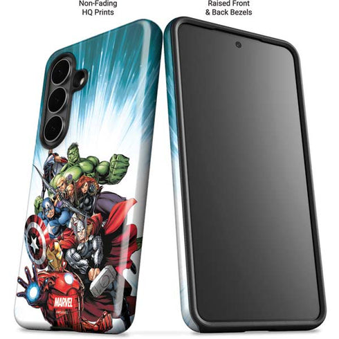 Marvel Avengers Team Galaxy S26 Impact Case