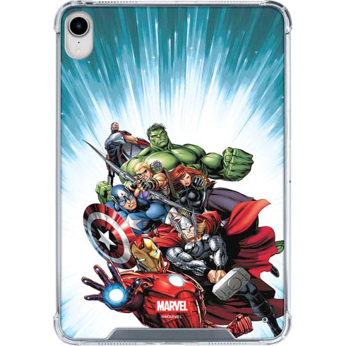 Marvel Avengers Team iPad 11th Gen (2025) Clear Case