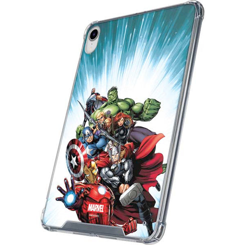 Marvel Avengers Team iPad 11th Gen (2025) Clear Case