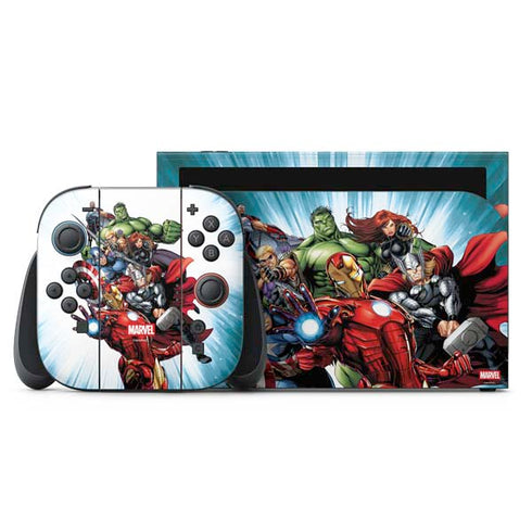 Marvel Avengers Team Nintendo Switch 2 (2025) with Joy-Con Skin